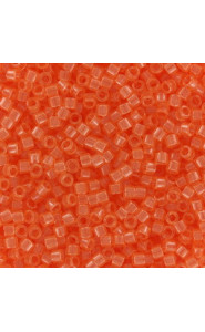 Miyuki delica Beads 11/0 - Transparent peach DB-1411